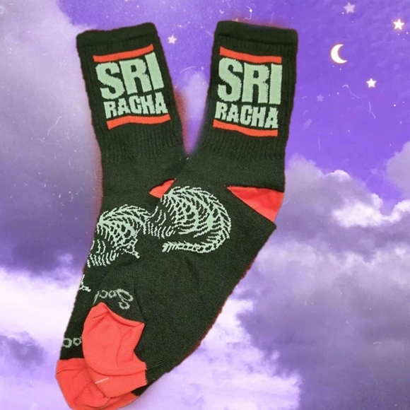Sriracha Funky Socks - Picture 1 of 2